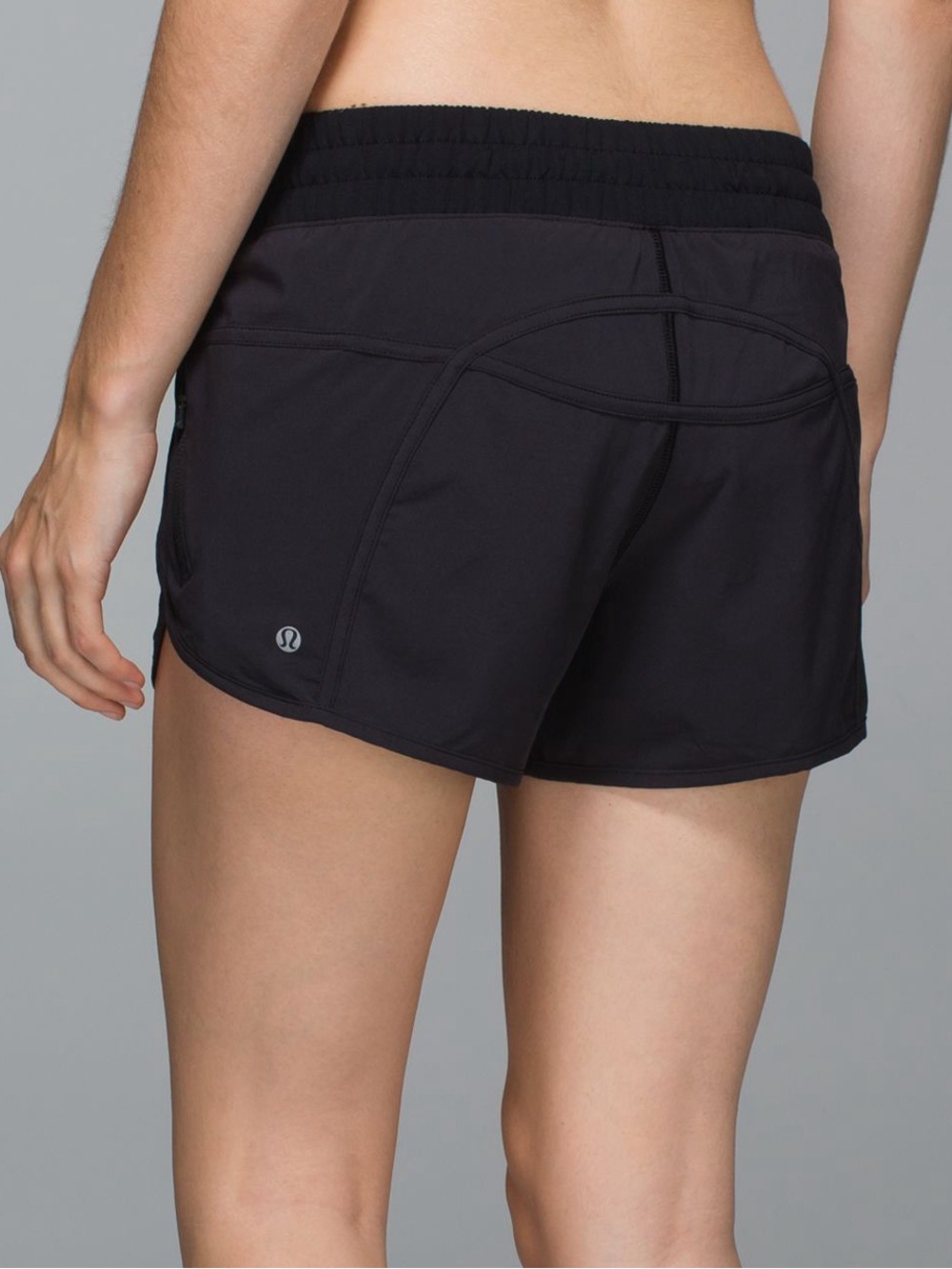 Lululemon Tracker Black Shorts